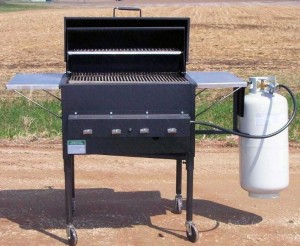 Roll Top Gas Grill (Black) Model RTG2430